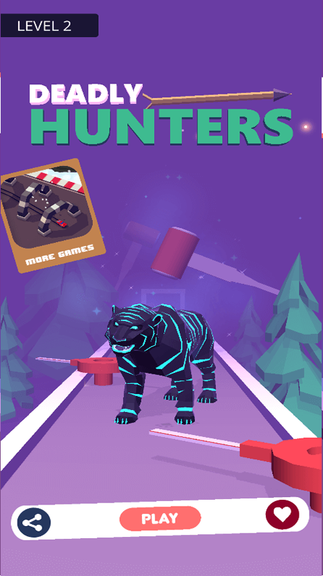 DEADLY HUNTER gameplay screenshot 2