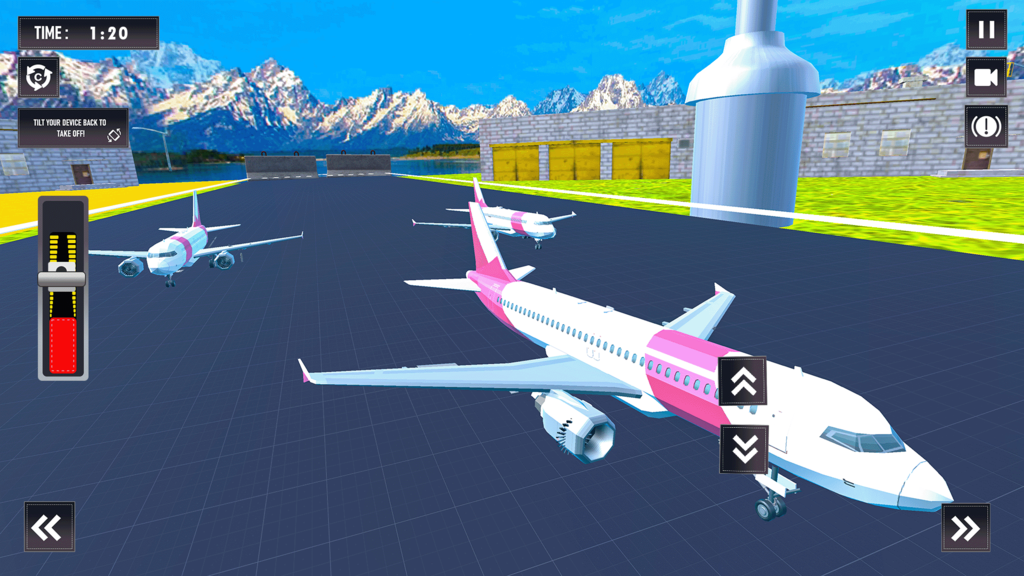 Airplane Simulator Game: Plane Games screenshot 2
