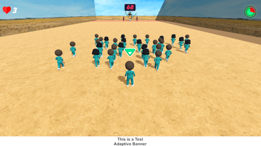 Squid Challenge Survival Game featured gameplay
