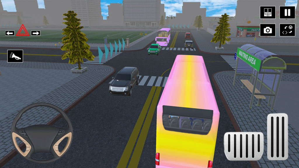 Real Bus Driving Simulator Games screenshot 4
