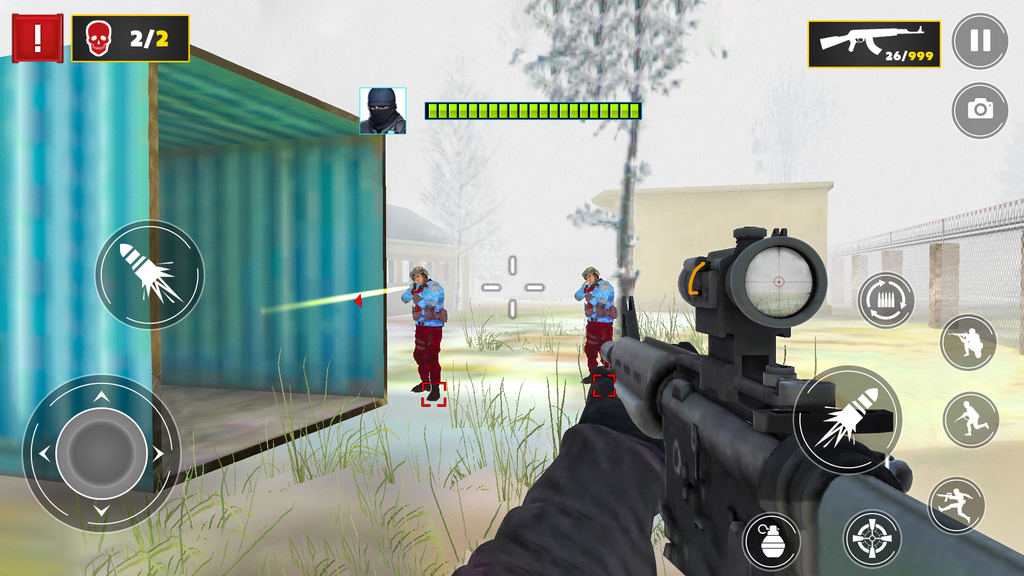 FPS Commando Shooting Offline Gun Game screenshot 2
