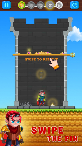 Rescue Survival Game: Save The Girl – Pull the Pin screenshot 4