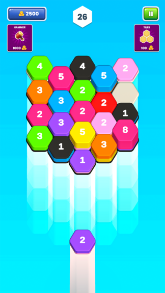 Hexa Color Stack Game: Hexa Puzzle screenshot 2
