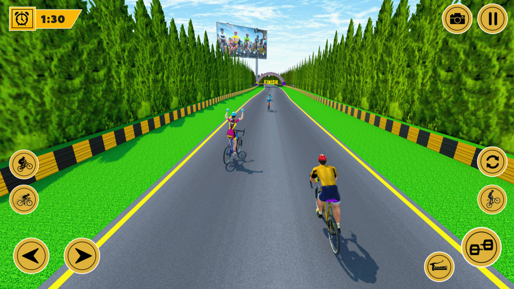 Bicycle Stunt Racing Game: City Bicycle Ride screenshot 3
