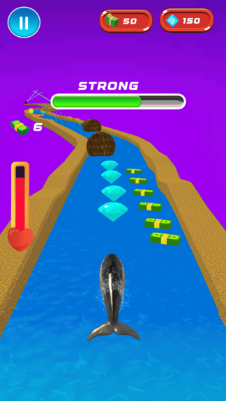 Runaway Fish Runner Game: Fishy Rush screenshot 4