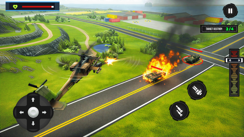 Gunship Strike Helicopter Battle: Helicopter Fight screenshot 6