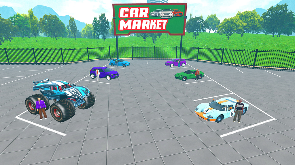 Car Sale Business Tycoon Game SuperMarket screenshot 5