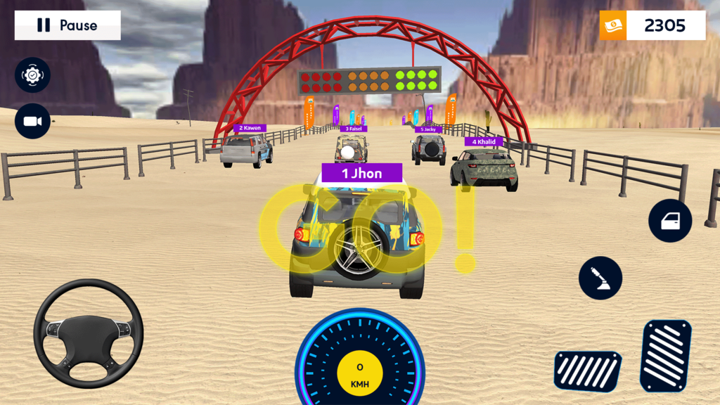 4X4 OffRoad Jeep Driving Simulator: Jeep Driving screenshot 7