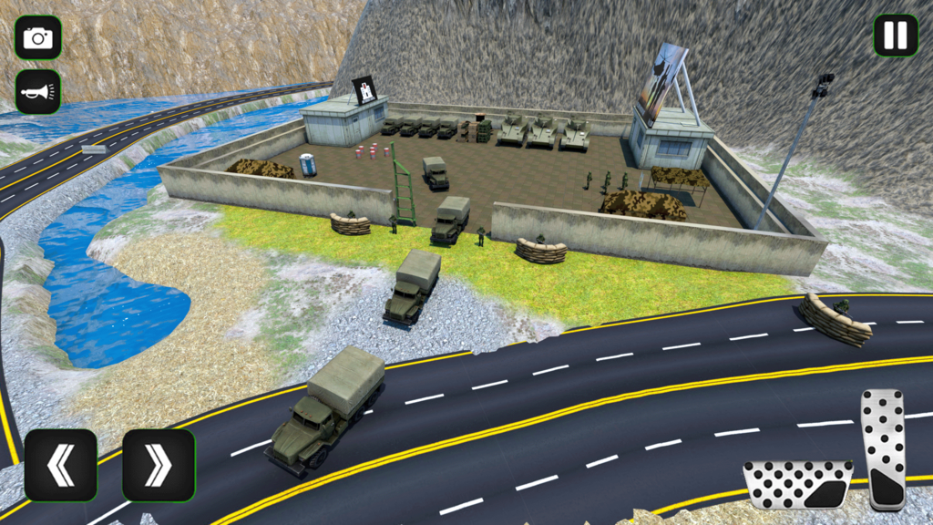 Army Truck Driving Action Games 3D screenshot 3