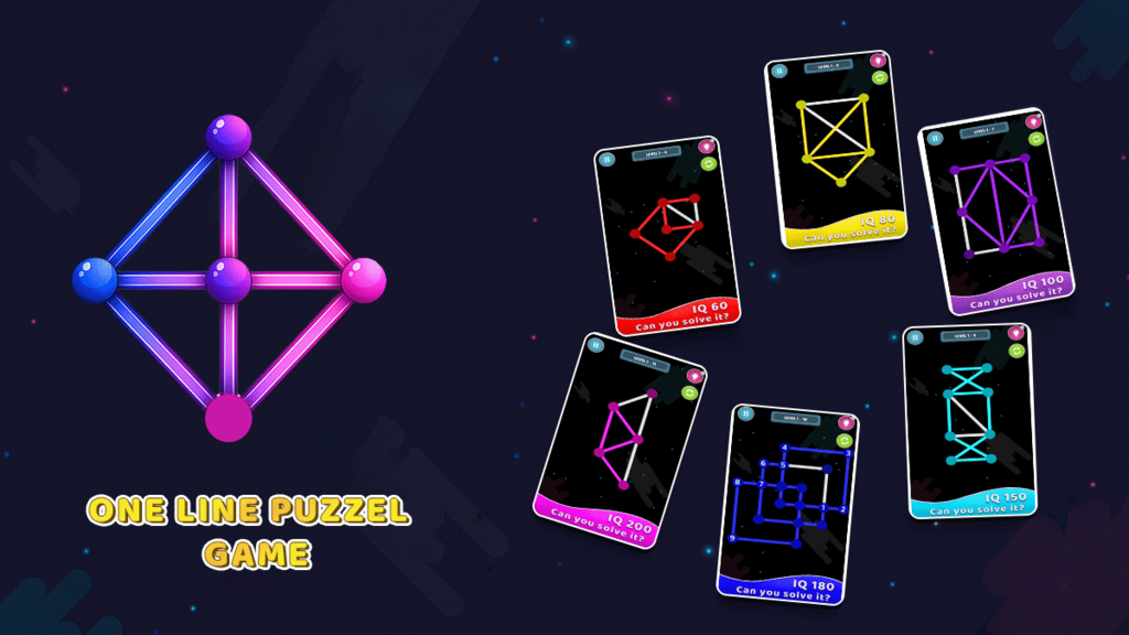 One Line Mini Game: Offline Games screenshot 1