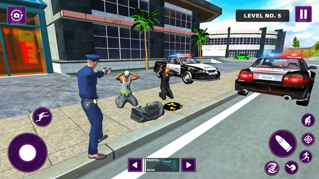 Drift X Police Chase Simulator: Police Games screenshot 2
