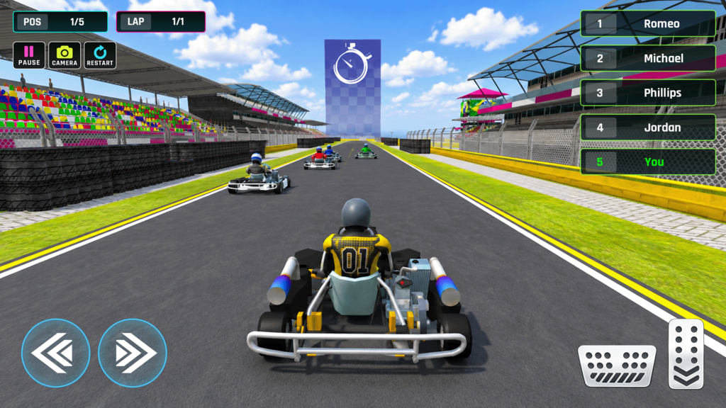 Go Kart Racing Game 3D: Car Driving Games screenshot 4
