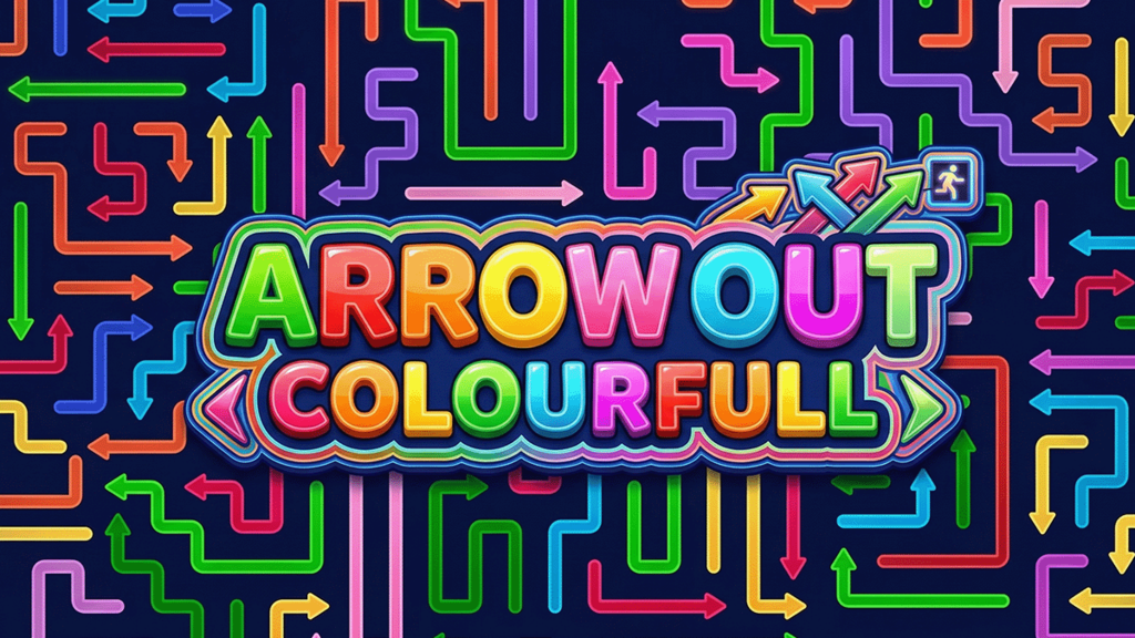 Arrow Swipe Escape Game: Arrow Sort Puzzle screenshot 1