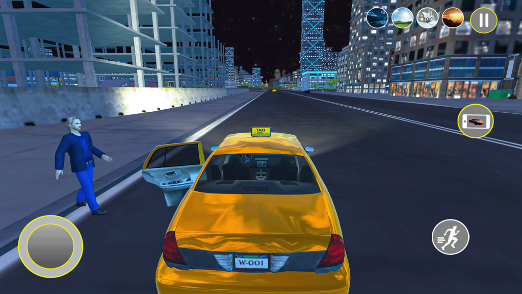 Passenger City Taxi Game: Pick Rides screenshot 3