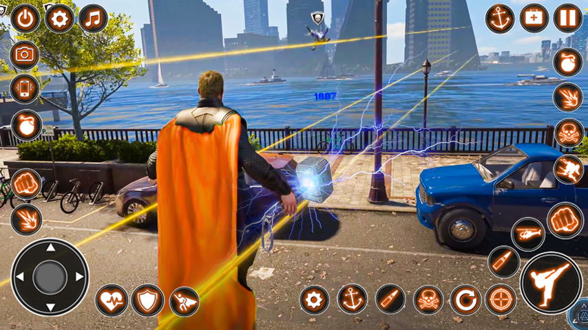 Hammer Man Superhero Marvel Games featured gameplay