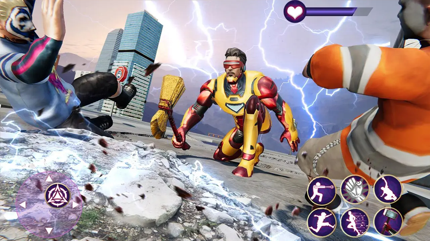 Hammer Man Superhero Marvel Games gameplay screenshot 2
