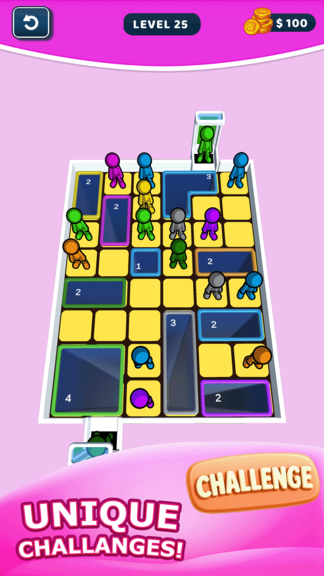 People Drop Away Game: Hole Games screenshot 3