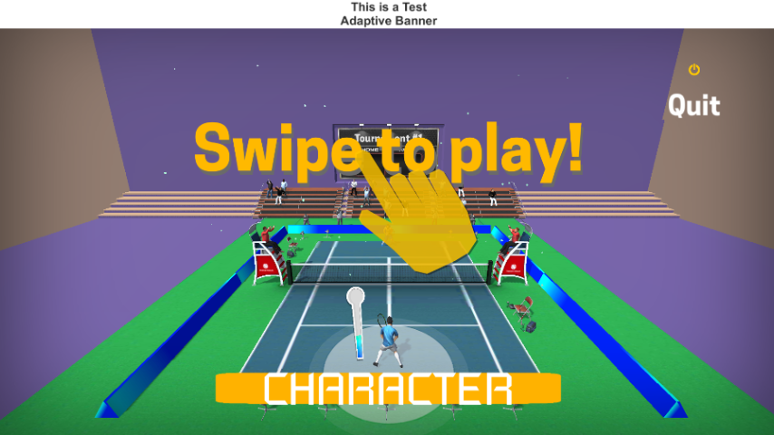 Tennis Clash Champion Multiplayer Game featured gameplay