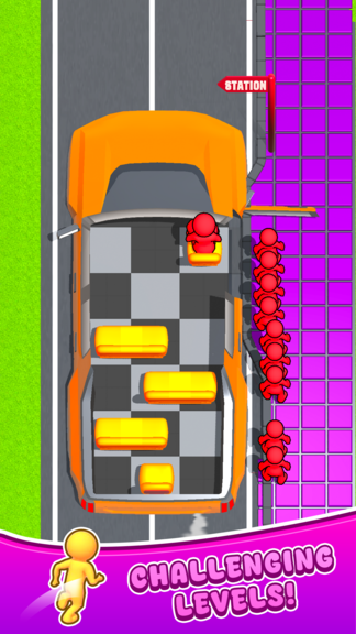 City Bus Passenger Picking Game Offline screenshot 2
