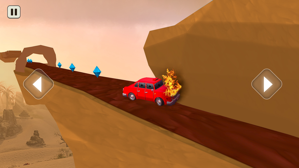 Sky Invader: Impossible Vehicle Stunt Racing Game screenshot 3