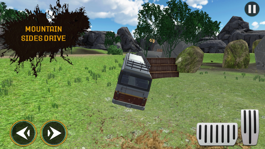 Dirt Bus Simulation: Offline Mud Bus Games screenshot 4