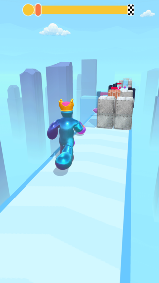 Bubble Man Runner Game: Tall Man Run screenshot 4