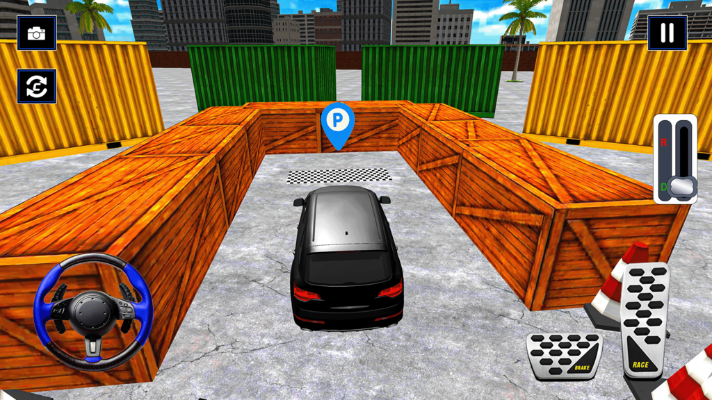 Real Prado Car Parking Games: Car Games screenshot 5