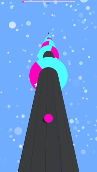 Color Helix Paint Balls: Color Match screenshot 2