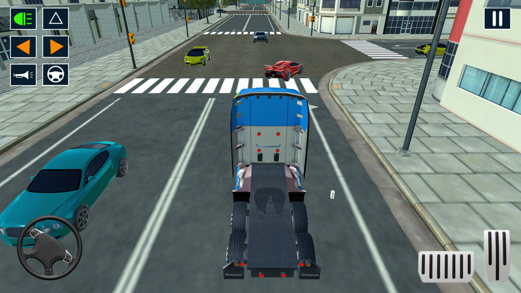 City Cargo Truck Driving Games Offline screenshot 2