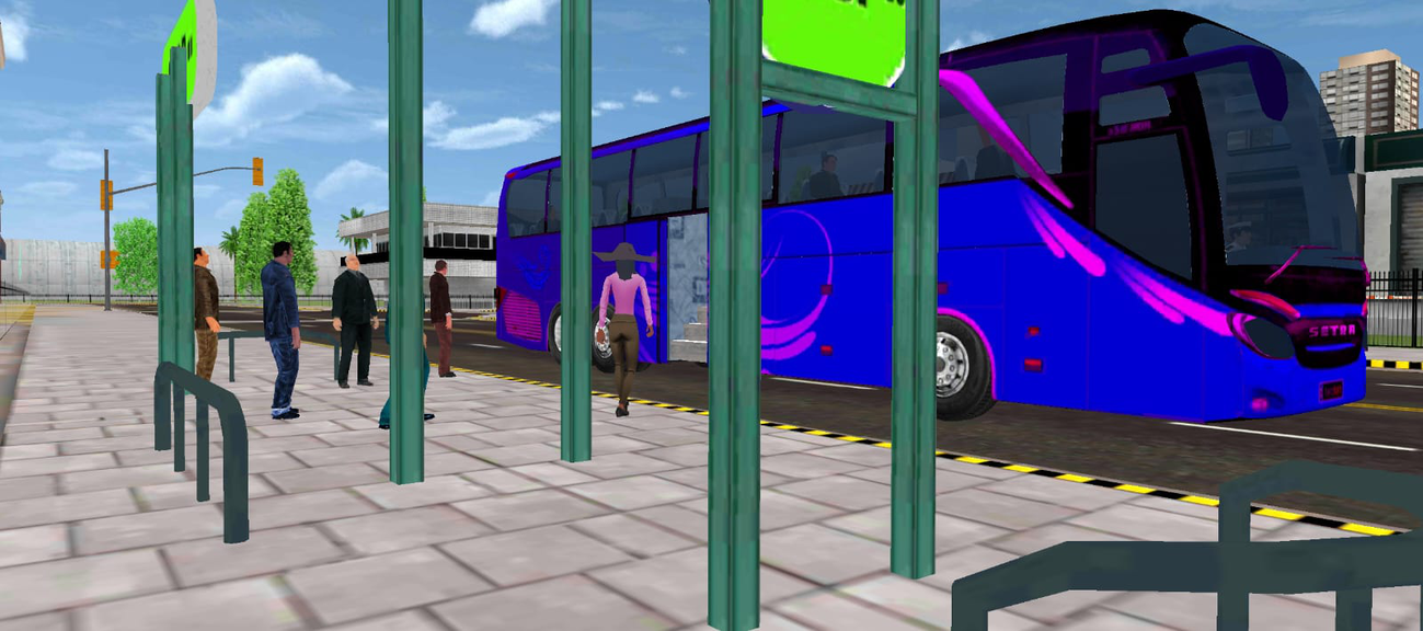 Bus Driving Simulator Game: Bus Game screenshot 2