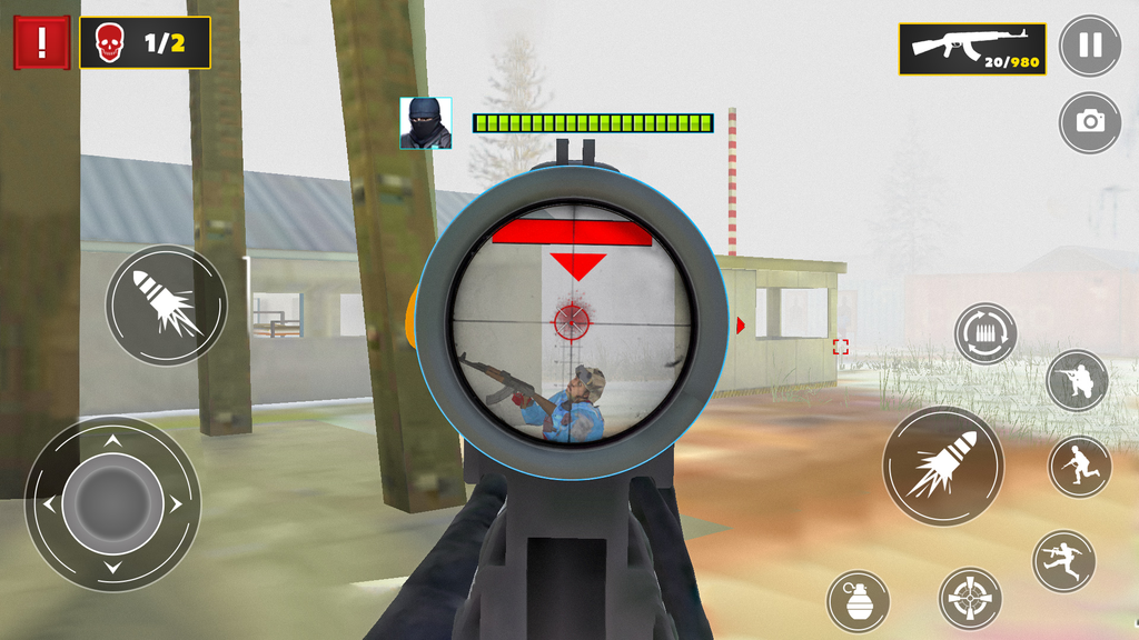 FPS Commando Shooting Offline Gun Game screenshot 4
