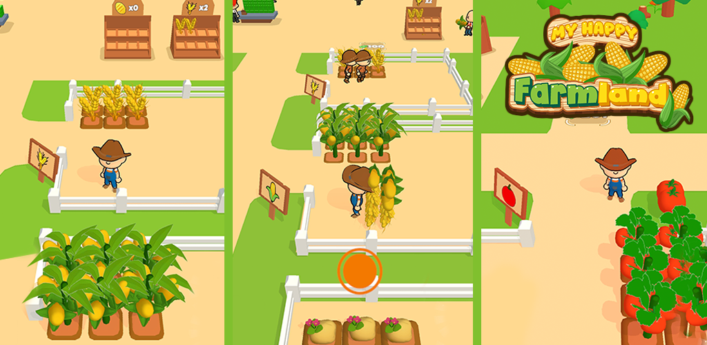 Castle Farm Land Offline Game: Farming & Building screenshot 1
