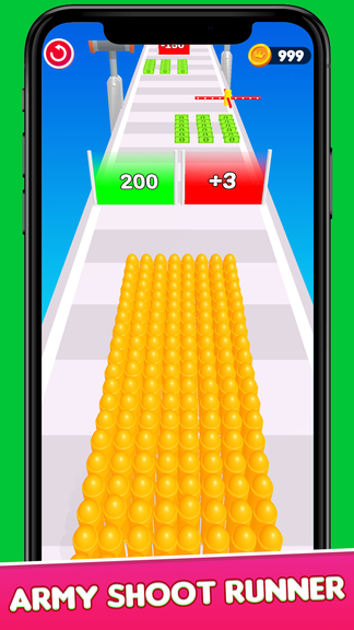 Merge Bullet Army Game Run 3D – Stack 3D screenshot 4