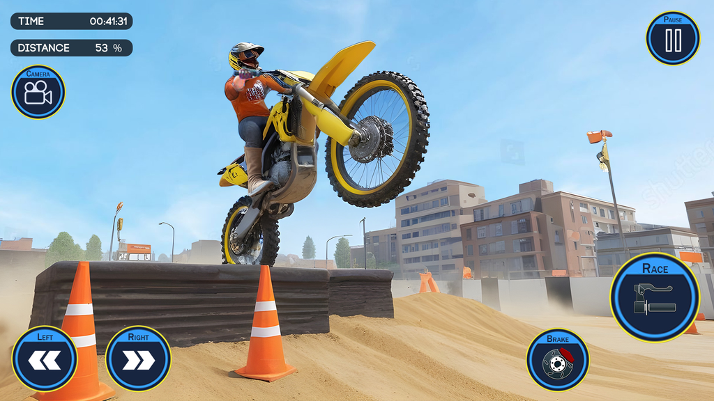 Bike Stunt Rush: 3D Bike Racing Game screenshot 1