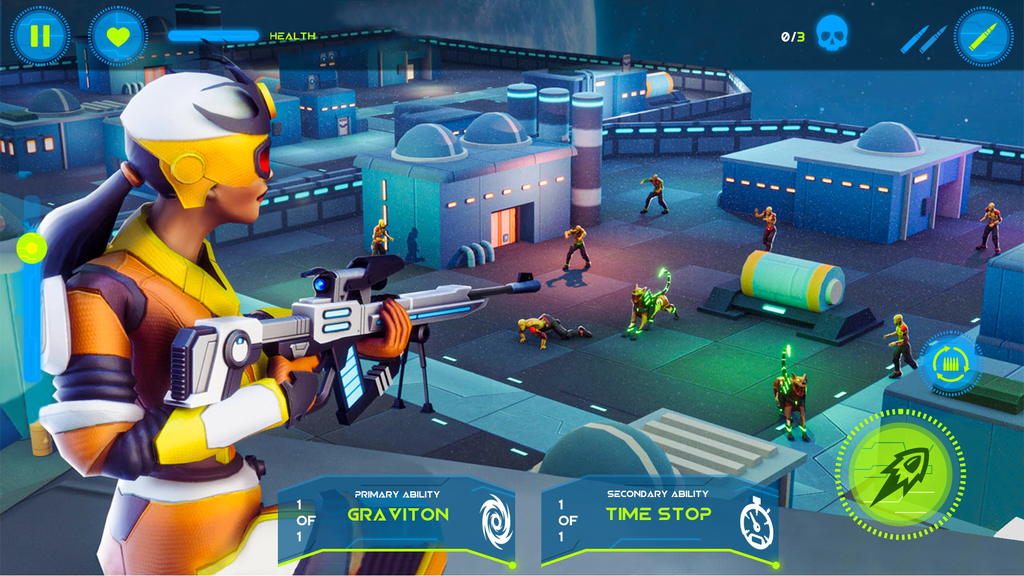 Space Sniper Gun Shooting Game- Sci Fi Sniper Game screenshot 1