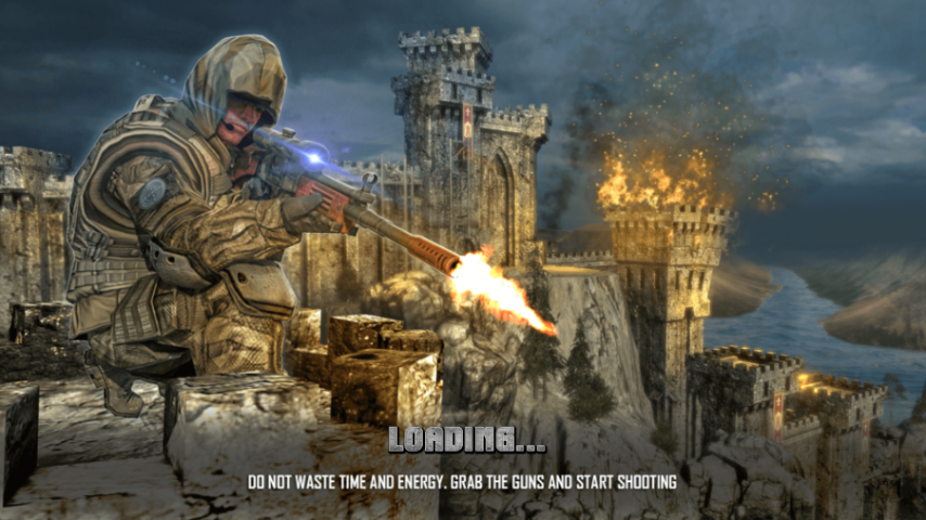 FPS Commando Secret Mission Army War Game gameplay screenshot 1