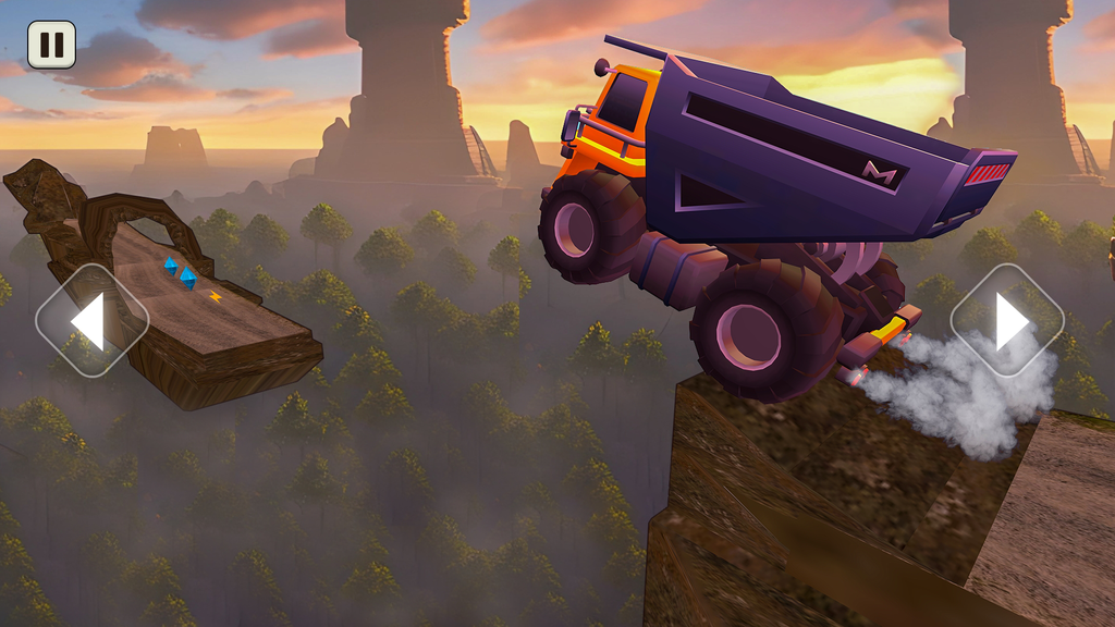Sky Invader: Impossible Vehicle Stunt Racing Game screenshot 4
