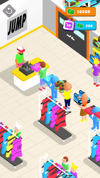 Shoes Outlet Business Mart Game: Mall Tycoon screenshot 3
