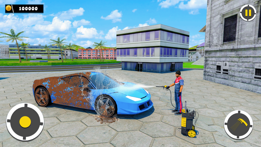 Car Wash & Repair Business Tycoon Game screenshot 5