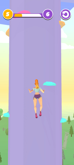 Jumping Dancing Girl Game screenshot 2