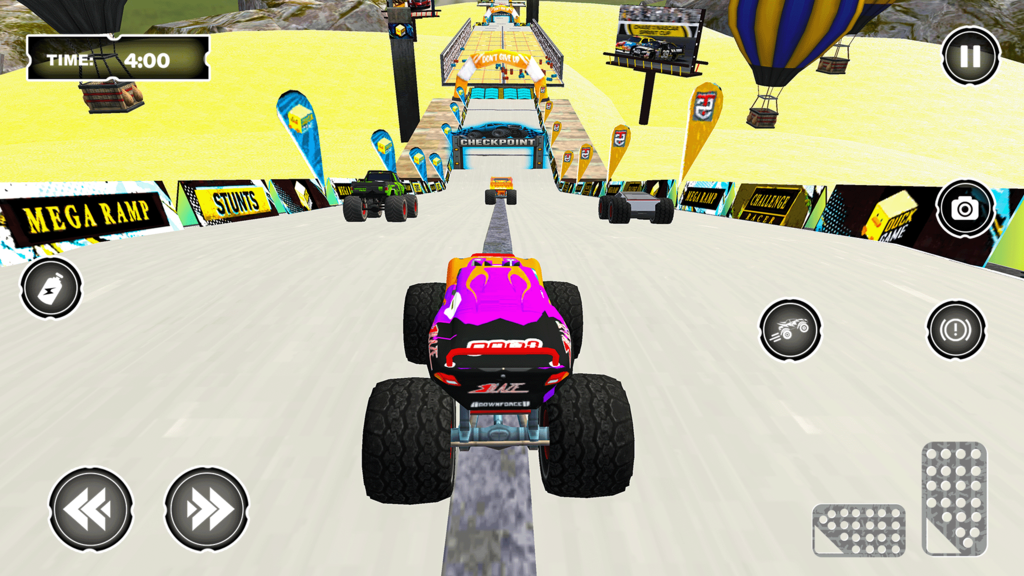 Monster Truck Stunt Game: Racing Games screenshot 3