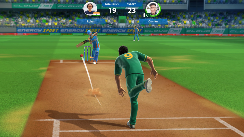 Cricket League gameplay screenshot 1