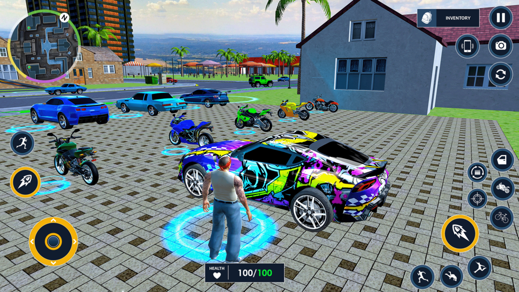 Street Mafia Downtown Gangster Game: Police Chase screenshot 6