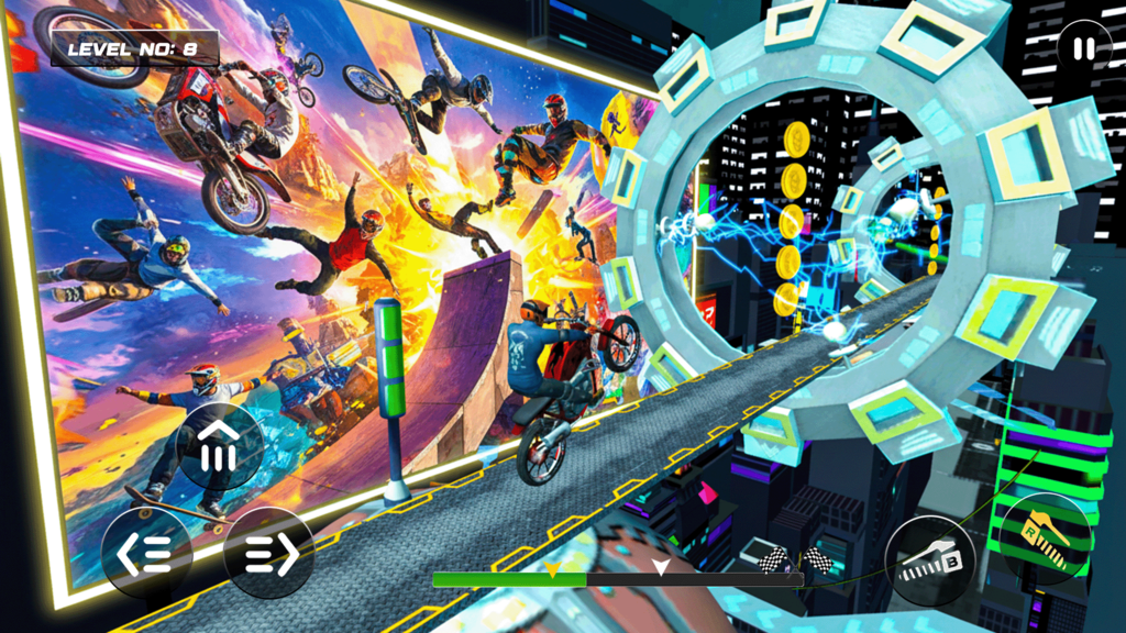 Stunt Motorcycle Racing Games: Bike Stunt screenshot 5