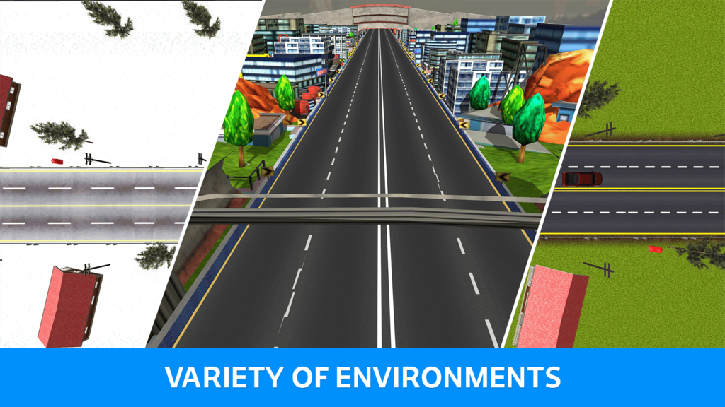 3D Bike Racing: Highway Bike Race Game – Moto Race screenshot 3