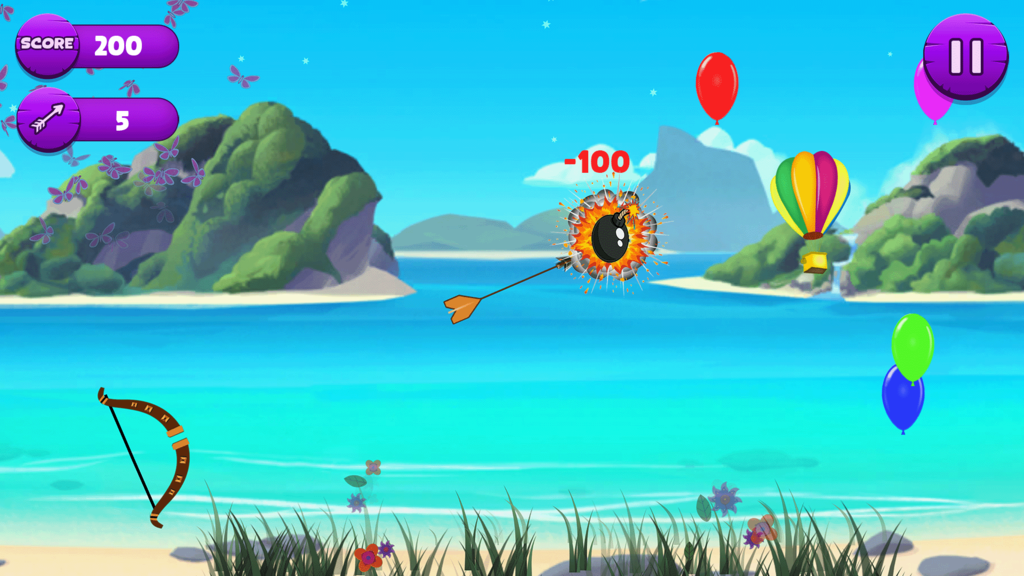 Balloon Shooter Archery Game: Balloon Popper screenshot 4