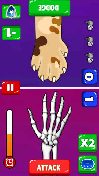 Two Player Red Hands Game screenshot 2