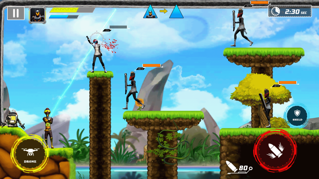 Legends Stickman Hunter Shadow Game screenshot 2