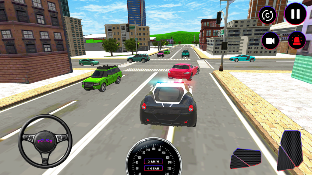 Police Car Simulator Game: Criminal Case screenshot 1
