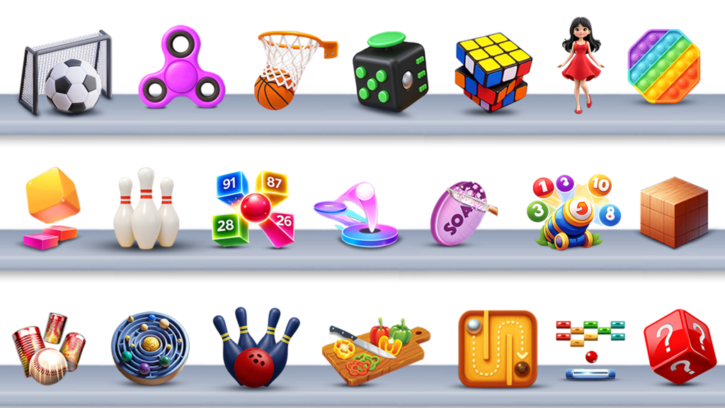 Mini Fidget Relaxing Game: Antistress Games screenshot 1